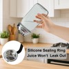 Stainless Steel Mason Jar Pour Spout & Juicer Lid, Reusable