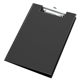 Veloflex 4804080 Clipboard A4 with Cover Plastic and Metal Clamp Holder Black