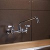 Kitchen Faucet Wall Mount Commercial Sink Faucet Kitchen Utility Laundry