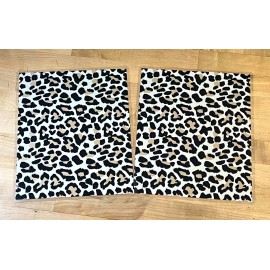 Handmade Wild Animal Leopard Print Cover Set made for use with Classic Happy Planner-