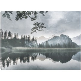 Fine Art Canvas Evening Melody Canvas Wall Decor by Artist Irene Weisz for Living Room, Bedroom, Bathroom, Kitchen, Office, Bar, Dining & Guest Room - Ready to Hang - 32 in x 24 in