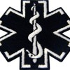 Tactical Medic Paramedic Star of Life EMS Embroidered Glow In