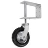 Stark Universal 8" Flat-Free Tire Gate Wheel Suspension Spring-Loaded Wood