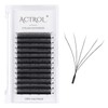 W Eyelash Extensions 5D Volume 0.07D Curl 12mm Easy Fan