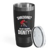 Snowboarding Black Edition Viking Tumbler 20oz - Shredding - Ski