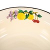 MAGICLULU Vintage Enamel Bowl 8.74 Inch Large Mixing Bowl Deep