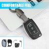 3 Button Remote Control Key Shell for Hyundai i20, i30,