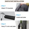 No Stud TV Wall Mount, Studless Drywall TV Mount for