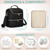 Fasrom Breast Pump Bag with Cooler Compartment Compatible with Momcozy,