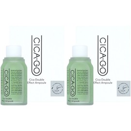 Isoi Chicago Cica Double Effect Ampoule 30ml x 2 Skin Barrier Improvement Soothing Ampoule / 아이소이 시카고 시카 더블 이펙트 앰플 30ml x 2개 피부 장벽 개선 진정 앰플