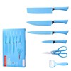 Colorful 6 Piece Knife Set Stainless Steel Practical Kitchen Knife