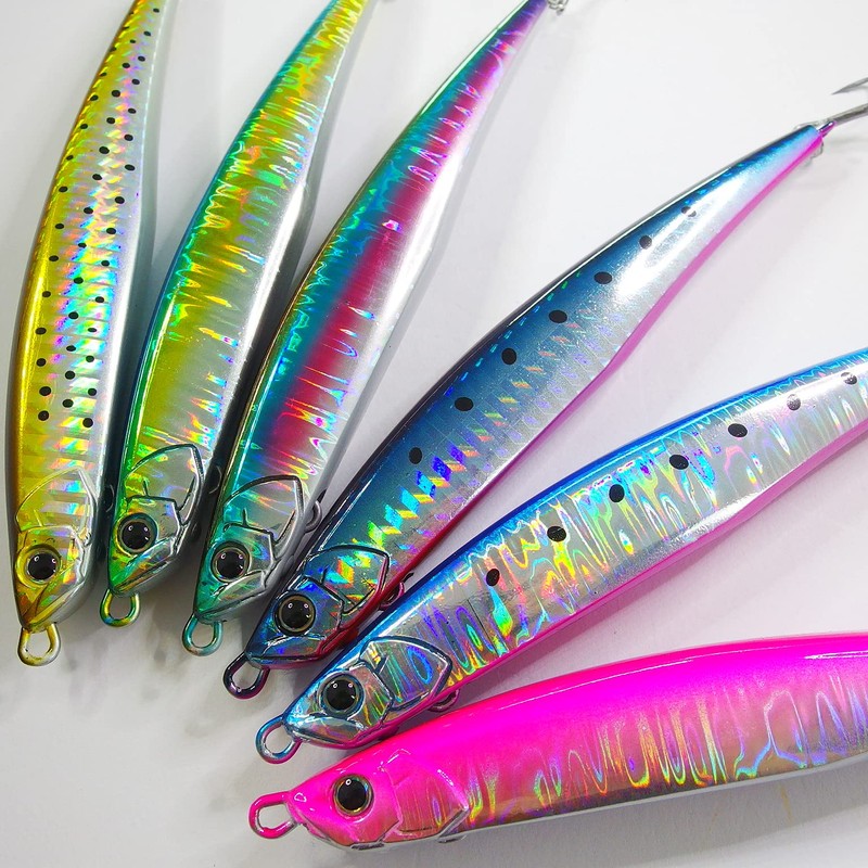 momolures Bass Lures NABURA PENCIL 125HD 36g Wire through Sinking