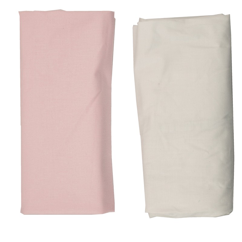 Ti Tin Pack of 2 Fitted Sheets for Cot Bed,