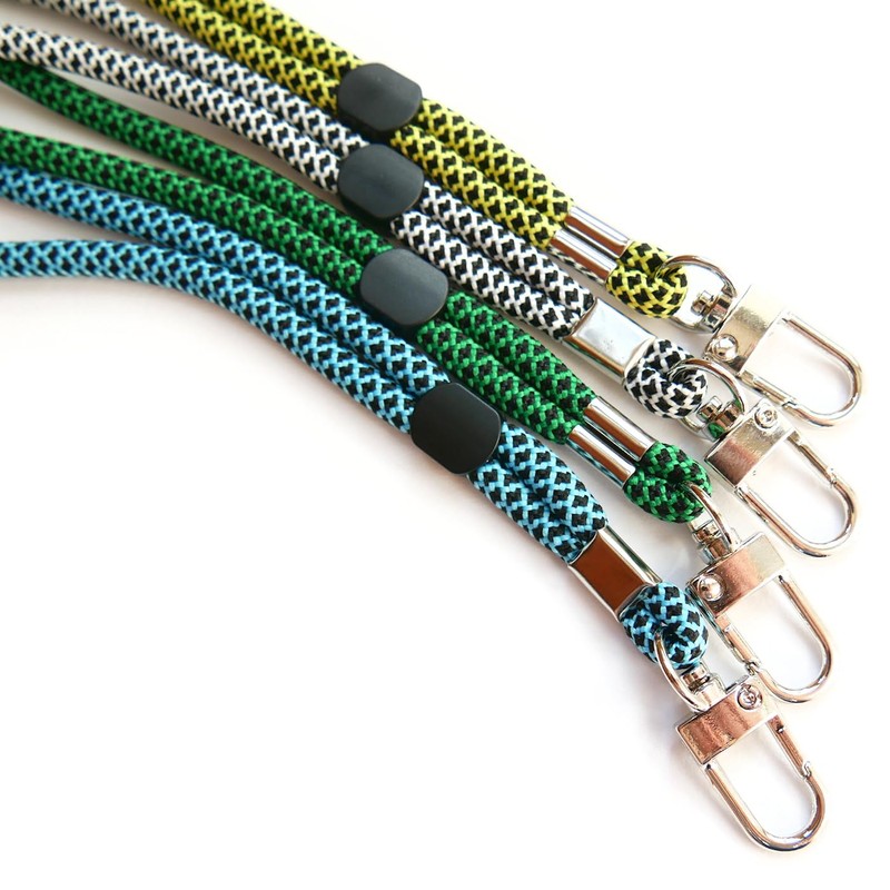 trage.band® Short Adjustable Wrist Strap with Carabiner Hook 4 Patterned