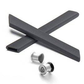 PapaViva Replacement Thru Bolts & Ear Socks Set for Oakley Jawbone/Racing Jacket/Split Jacket - Grey