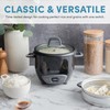 Aroma Housewares 6-Cup (Cooked) Pot-Style Rice Cooker and Food Steamer,