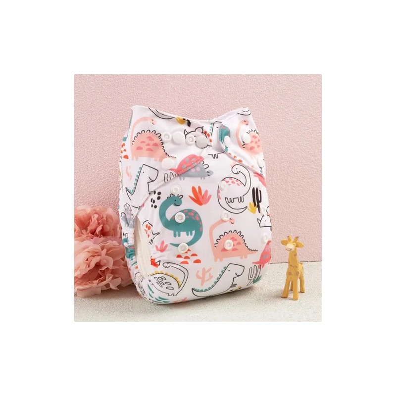 10 Pañales Ecológicos Alva Baby Personalizado 12 Insertos