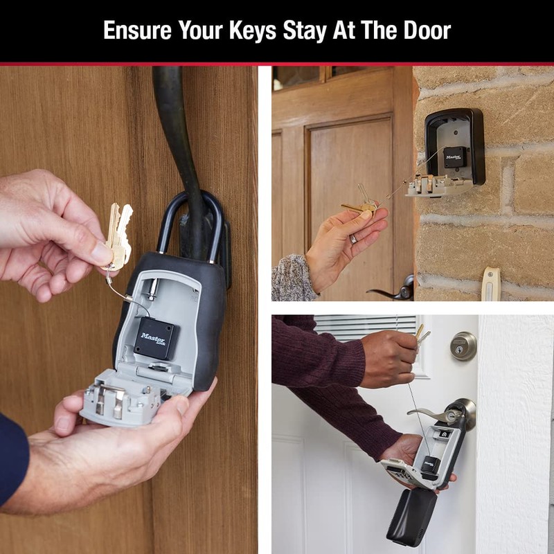 Master Lock 5490D Retractable Lock Box Key Tether