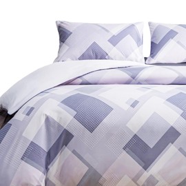 CGK Unlimited Single Duvet Cover Set - Single Bedding with 1 Pillowcase Easy Care Sets and Covers135 x 200 cm