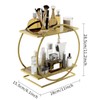 YIWANFW Perfume Organizer for Dresser, 2 Tier Bathroom Counter Organizers