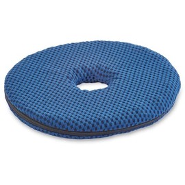 Collections Etc Orthopedic Cooling Gel Donut-Shaped Chair Cushion