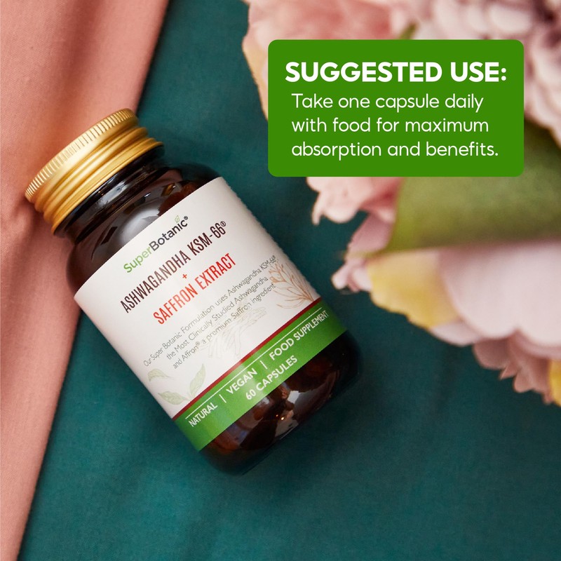 Super Botanic Super Botanic Ashwagandha KSM 66 ? 60 Vegan