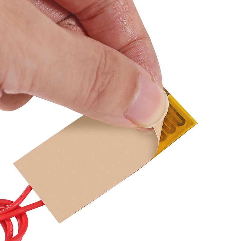 10 PCS 25mmx50mm Film Heater Plate Adhesive Pad, PI Heating