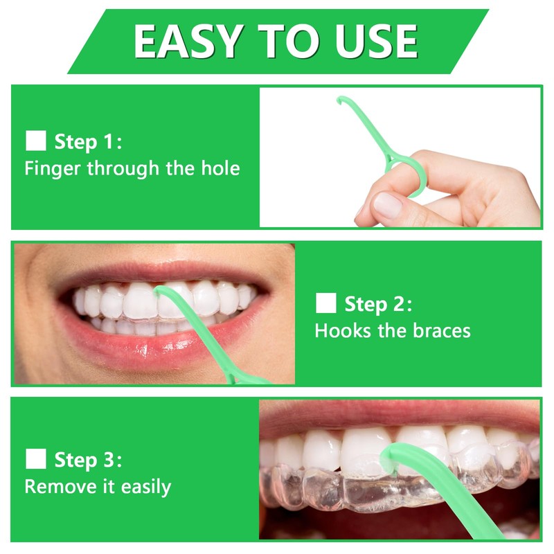 Pack of 18 Aligner Removal Tool for Invisible Braces for