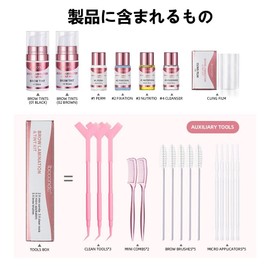 Eyebrow Lift Eyebrow Dye Cream 2 in 1 Sweatproof Waterproof Long Lasting Natural