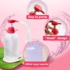 Douche Bulb Kit, Cleanser Douche for Women, Reusable Manual Pressure