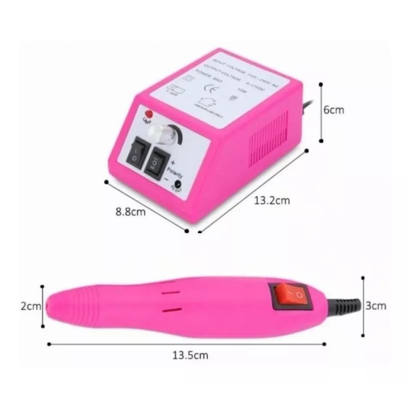 Manicure Tool Taladro Pulidor Esmeril De Uñas Acrilicas Profesional 20000r