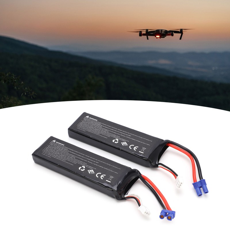 2pcs/lot Lipo Battery 7.4V 2700mAh for Hubsan H501 RC Quadcopter