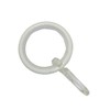 GARDINIA Curtain Rings for Curtain Rods with Diameter 16 mm