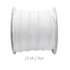 Roll of 25m 3# Endless Continuous Nylon Zippers, Craft Bags,