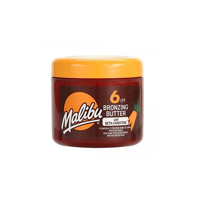 Malibu Sun SPF 6 Bronzing Tanning Body Butter with Beta