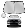 Fonowka Windshield Sun Shade for 2012-2019 Mer-cedes-Benz GLE-Class(Not Fit for