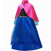bibeikele Anna Costume for Girls Dress UP Outfit Kids Cosplay