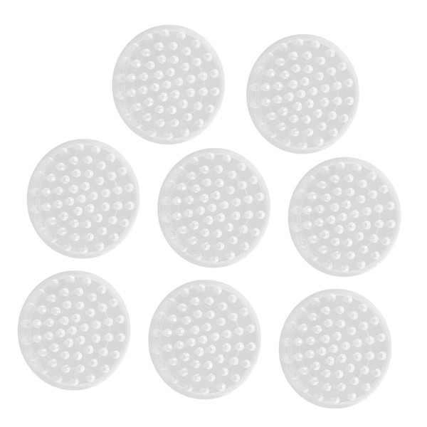 SHINEOFI 10pcs Transparent Slip Table Leg Protectors Round Non Skid