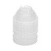 Restaurantware Pastry Tek Round White Plastic Medium Russian Piping Tip