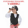 Hauntlook Deluxe Caribbean Pirate Costume & Accessory Kit - Includes