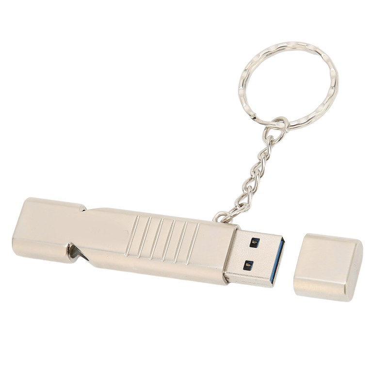 Whistle USB Flash Drives Aluminum Alloy Outdoor Waterproof USB Flash