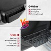 Z8 Stainless Steel Metal Front Door Storage Pockets, Door Side