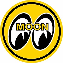 ION Graphics Moon Equipped Rat Fink Rat Rod Old School Hot Rod Muscle Car Performance Sticker