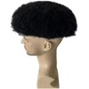Tupé afro rizado de 20 x 25 cm con base