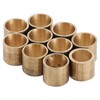 10pcs/Set Brass Cue Tip Snooker Billiard Cue Copper Ferrules Repair