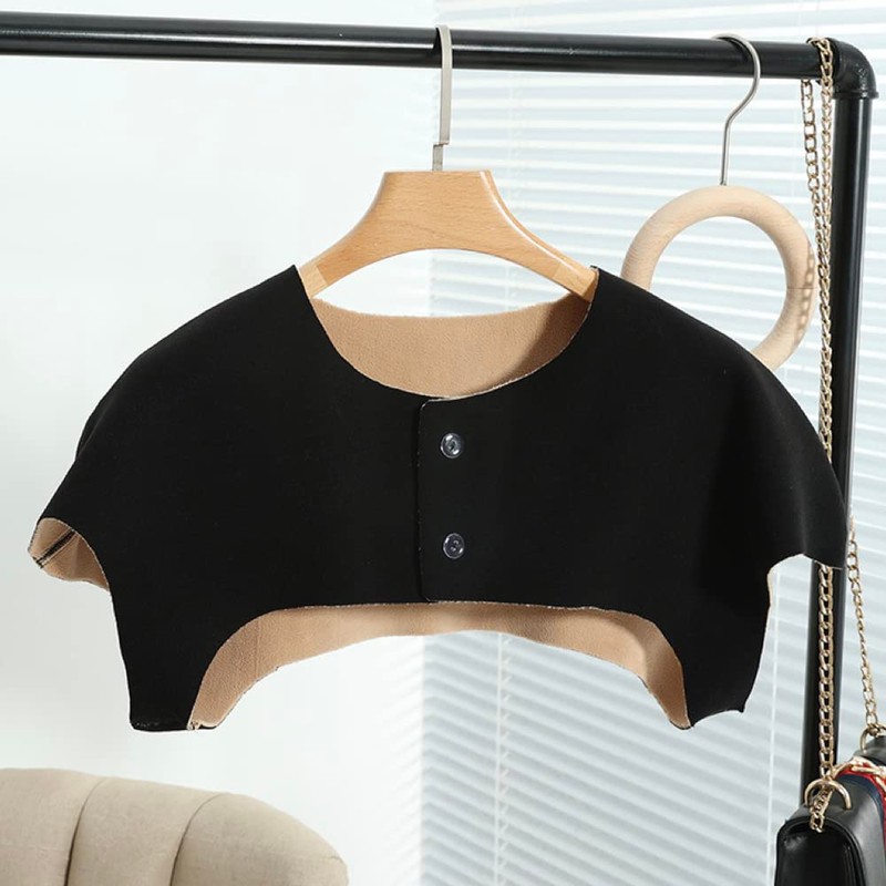 +kuRo 肩 あたため サポーター 肩ウォーマー 肩当て 温活 肩冷え 冷え性 冷房