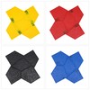 4 PCS Concrete Molds Concrete Stamps - Irregular Large Flagstone,