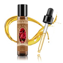 wusiyork Rose Essential Oil 10ML - 100% Pure and Natural Therapeutic Grade Oils for Aromatherapy Diffuser - 0.34 Fl Oz/Rose