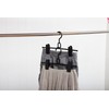 Shinko Hanger RealFit Big Clip Skirt, Black