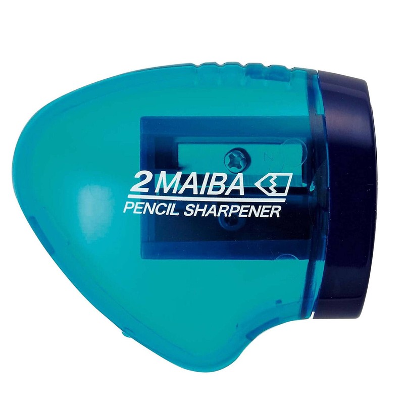 Kutsuwa RS021BL STAD Double Blade Pencil Sharpener, Blue
